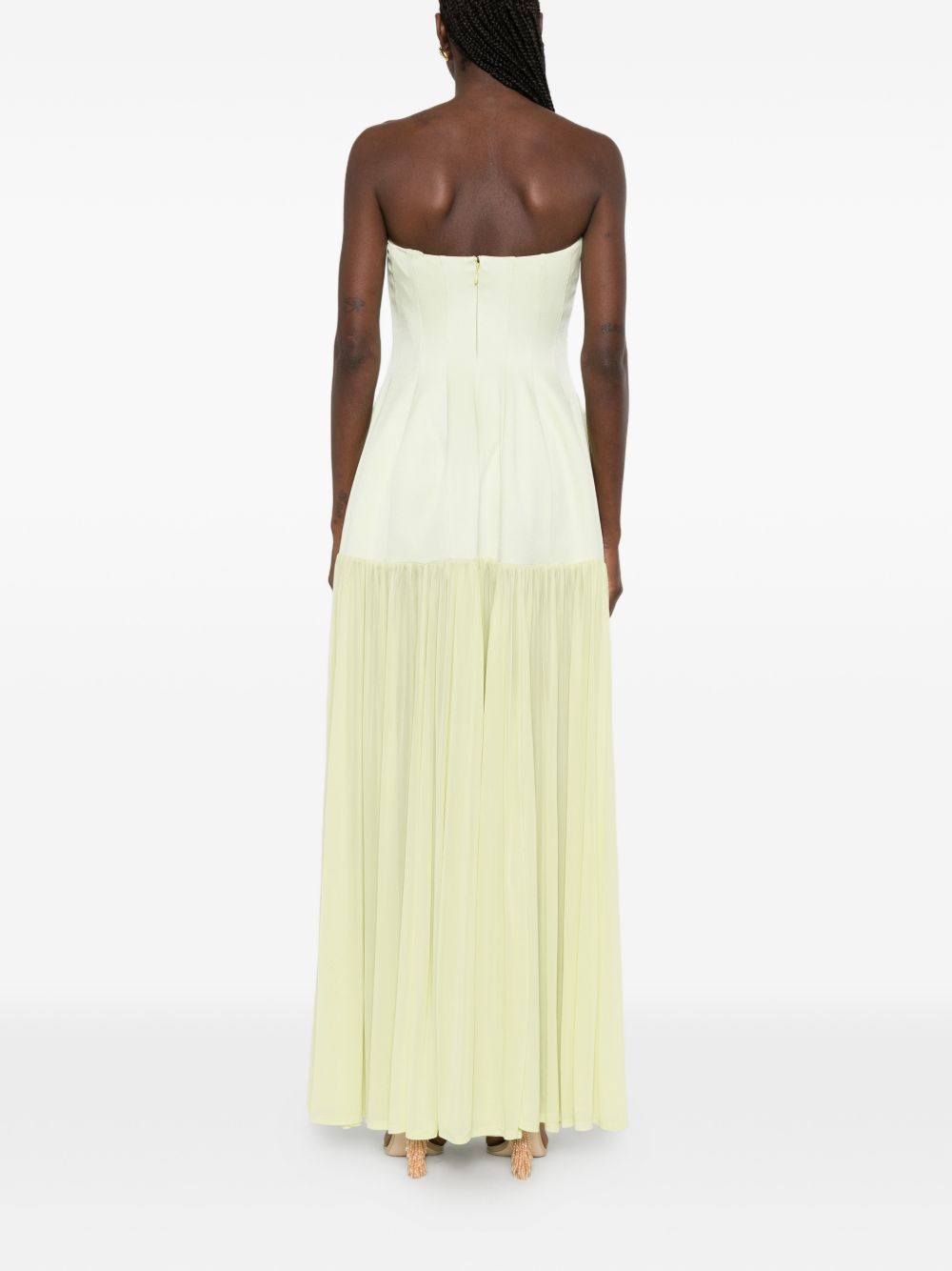 Abito maxi Sandrine in giallo Simkhai - donna 