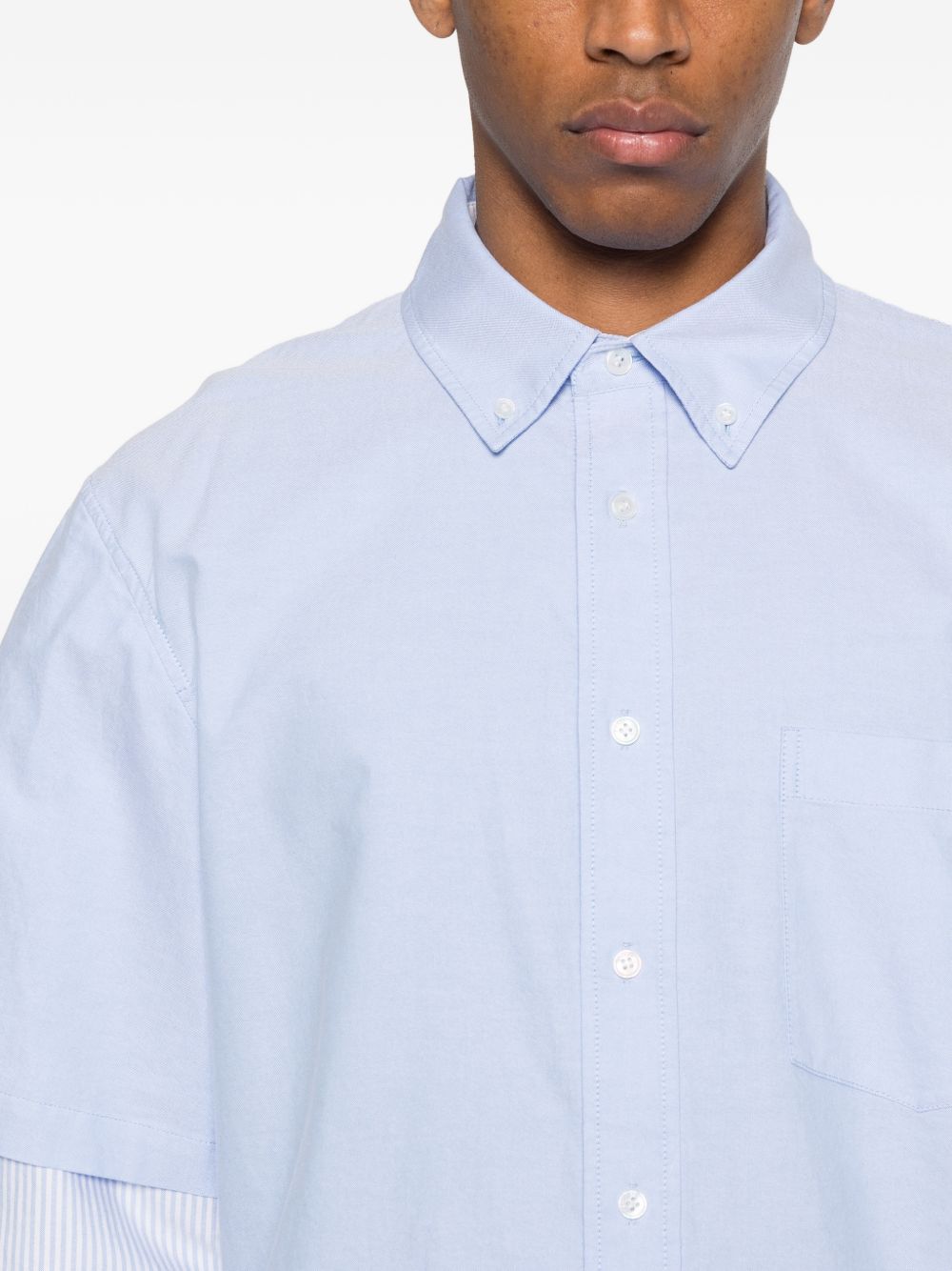 Camicia Quade in azzurro Simkhai - uomo 