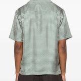 Camicia Clarke a fantasia verde Simkhai - uomo 