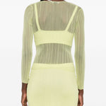 Top a maniche lunghe in giallo Simkhai - donna 