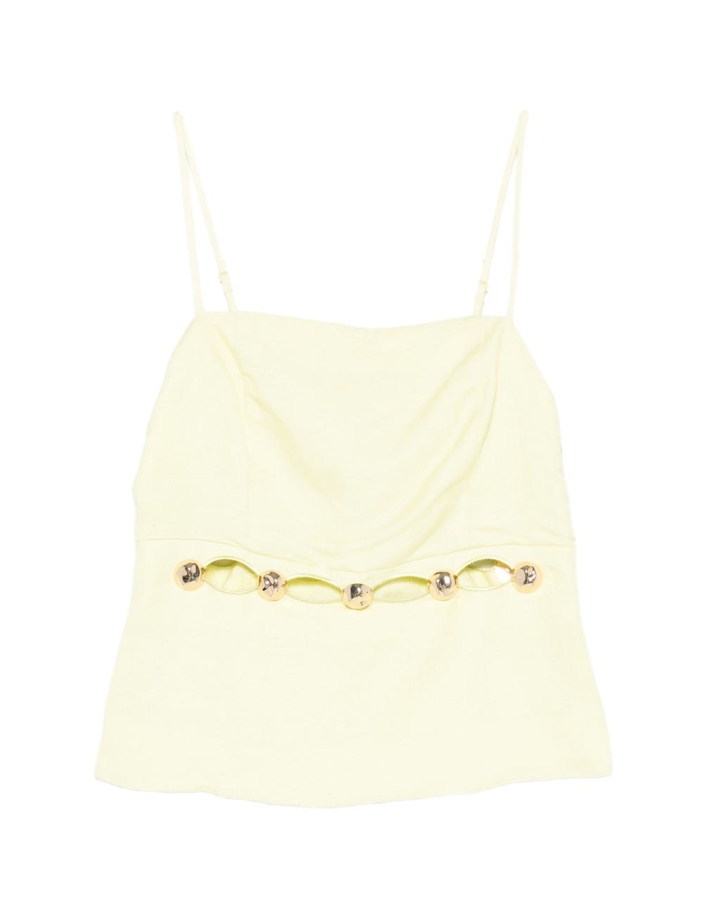 Top Cruz Cami in verde lime 