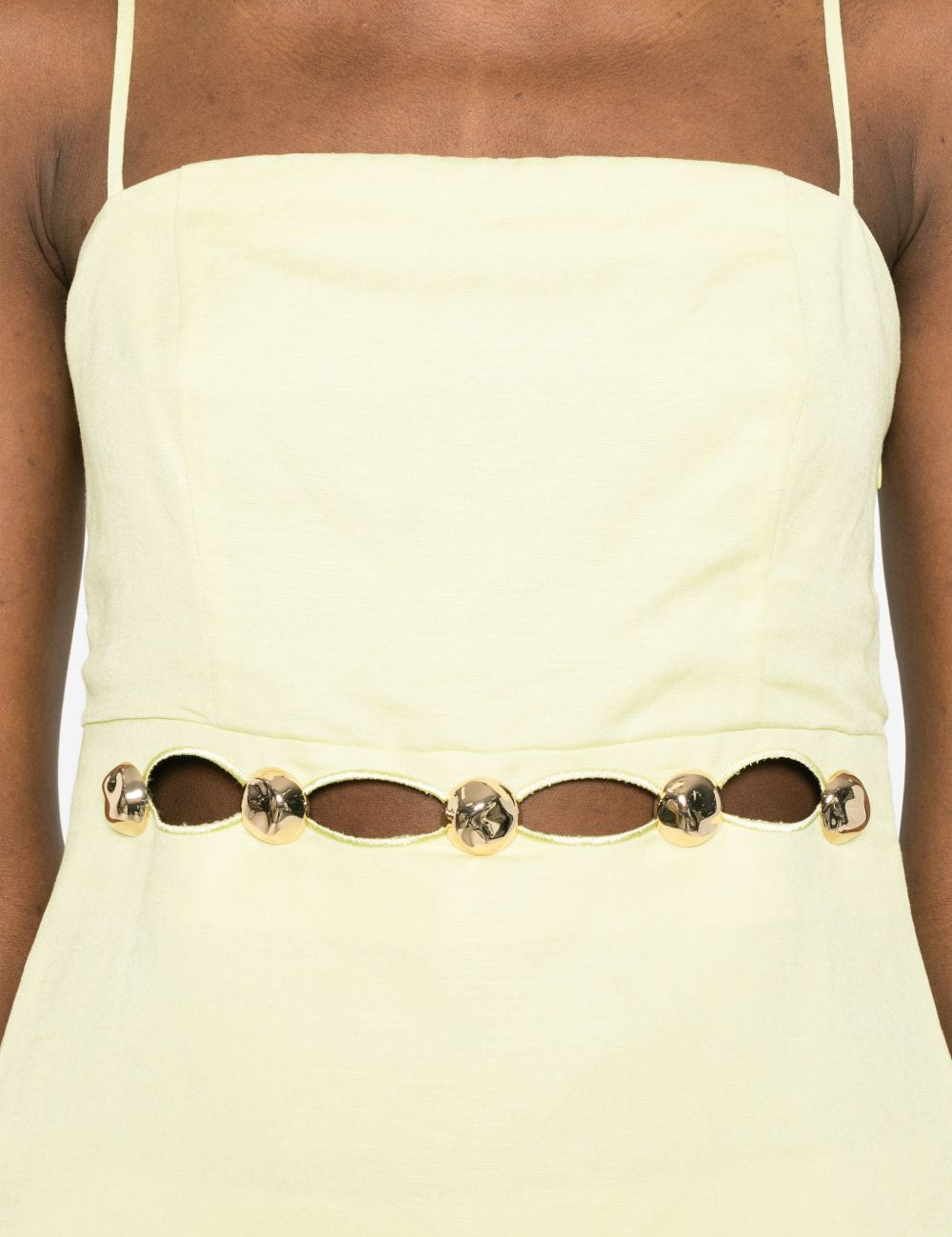 Top Cruz Cami in verde lime 