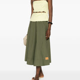 Top Cruz Cami in verde lime 