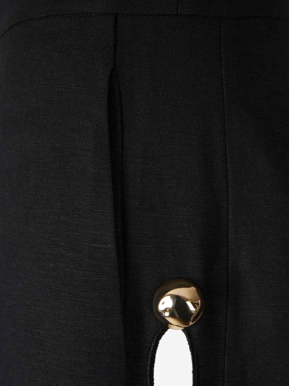 Pantaloni a palazzo Cayman con borchie in nero Simkhai - donna 