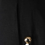 Pantaloni a palazzo Cayman con borchie in nero Simkhai - donna 