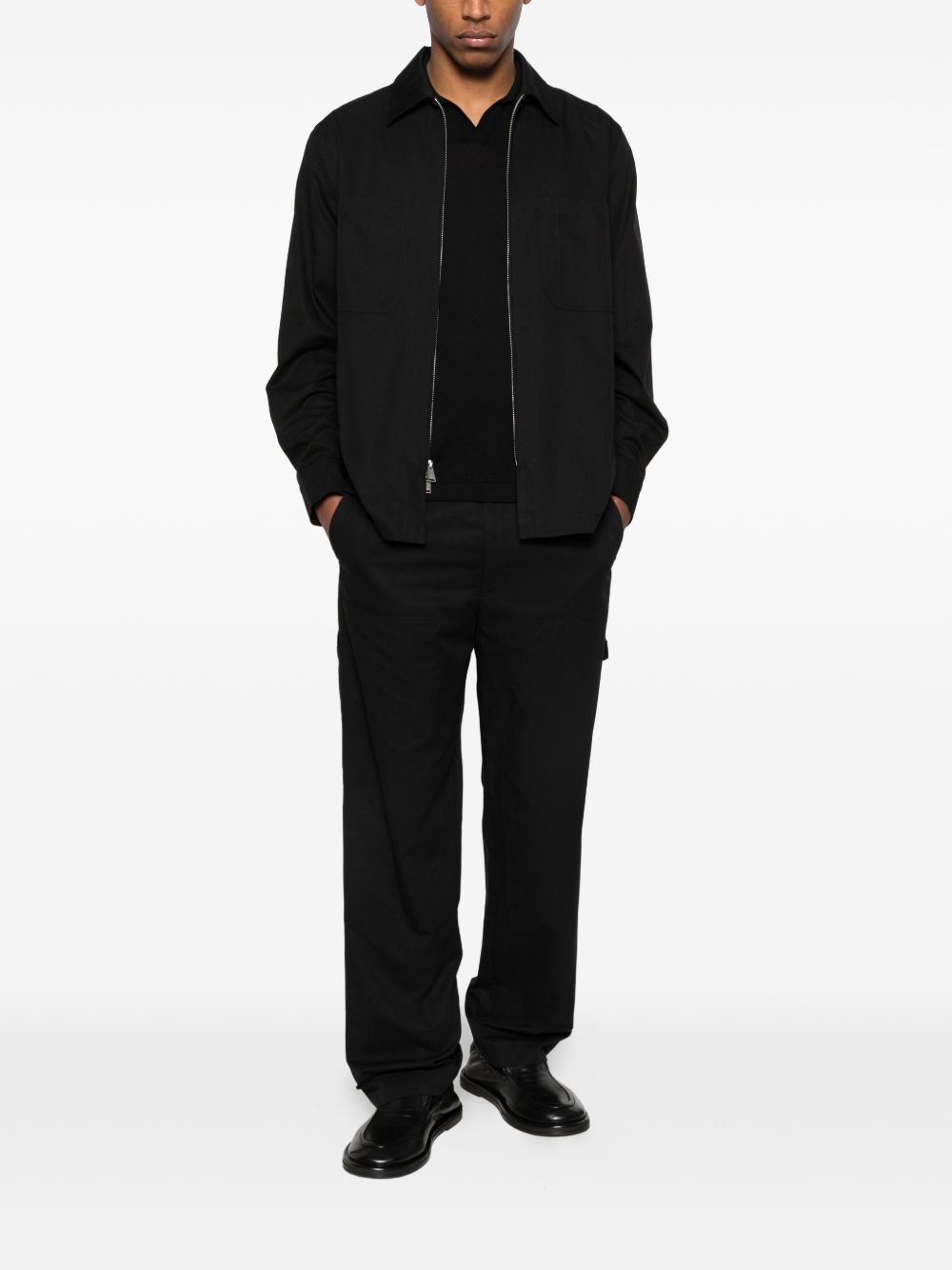 Giacca-camicia Thatcher in nero Simkhai - uomo 