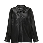 Giacca in pelle in nero Simkhai - uomo 