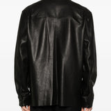 Giacca in pelle in nero Simkhai - uomo 