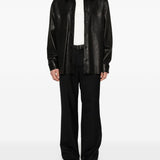 Giacca in pelle in nero Simkhai - uomo 