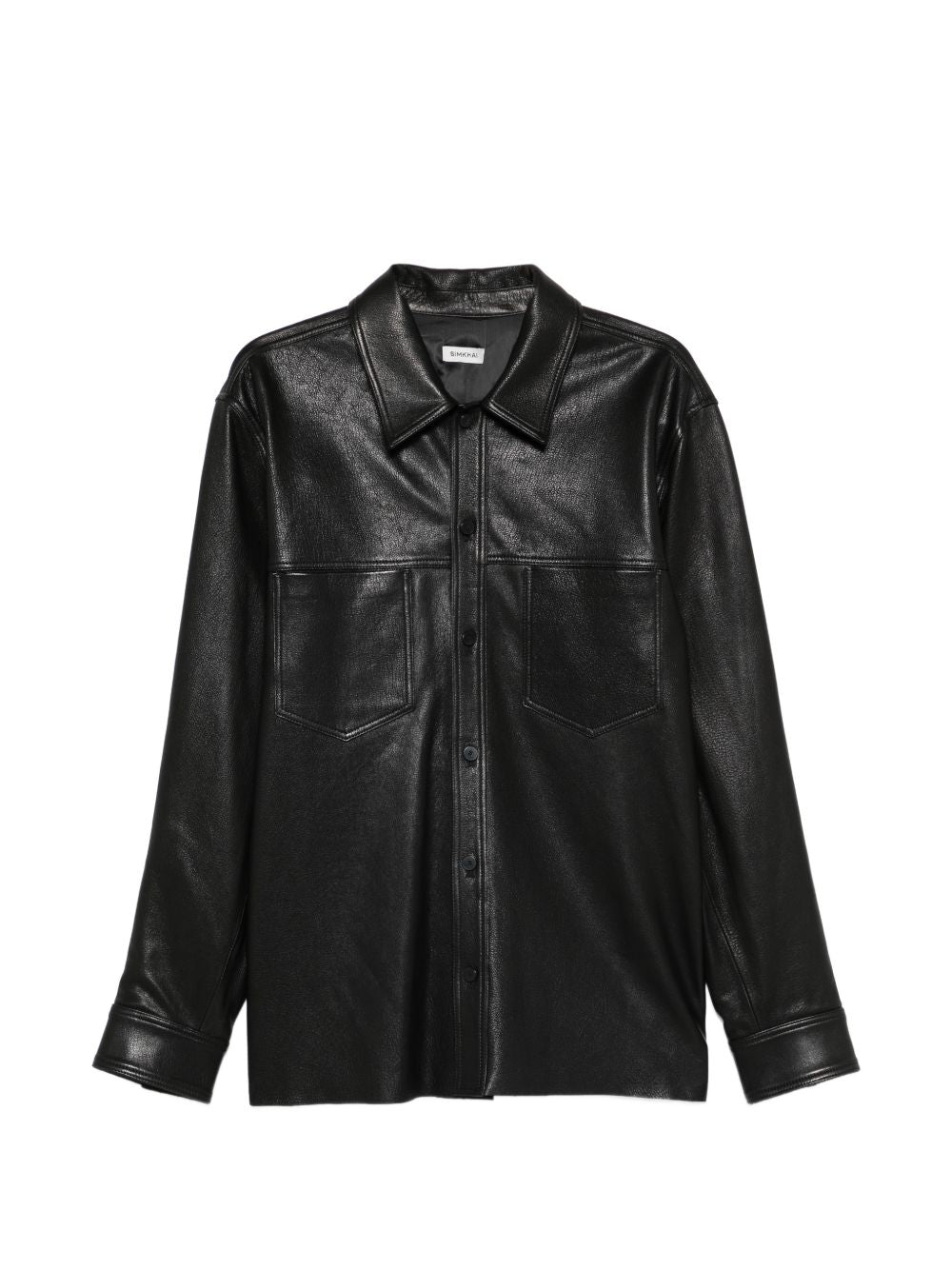 Giacca in pelle in nero Simkhai - uomo 