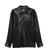 Giacca in pelle in nero Simkhai - uomo 