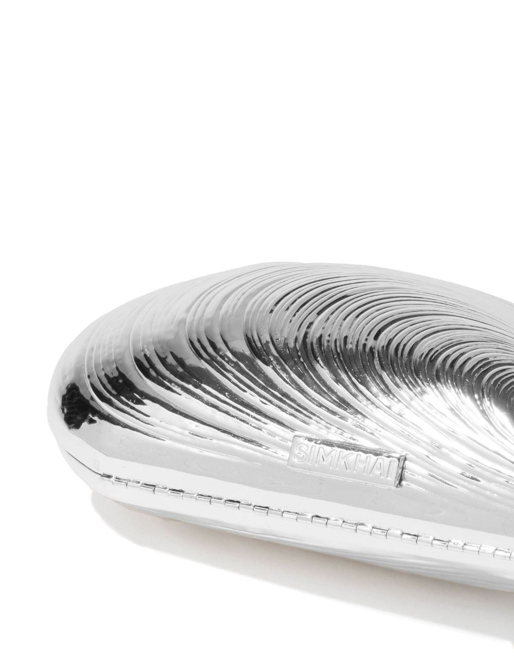 Clutch a conchiglia in argento Simkhai - donna 