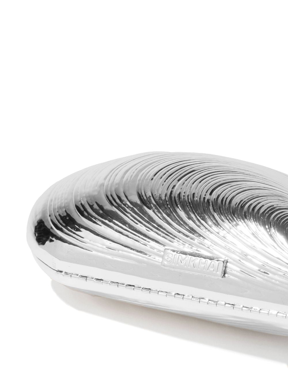 Clutch a conchiglia in argento Simkhai - donna 