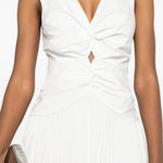 Abito midi vivianne in bianco Simkhai - donna 