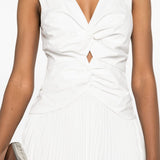 Abito midi vivianne in bianco Simkhai - donna 