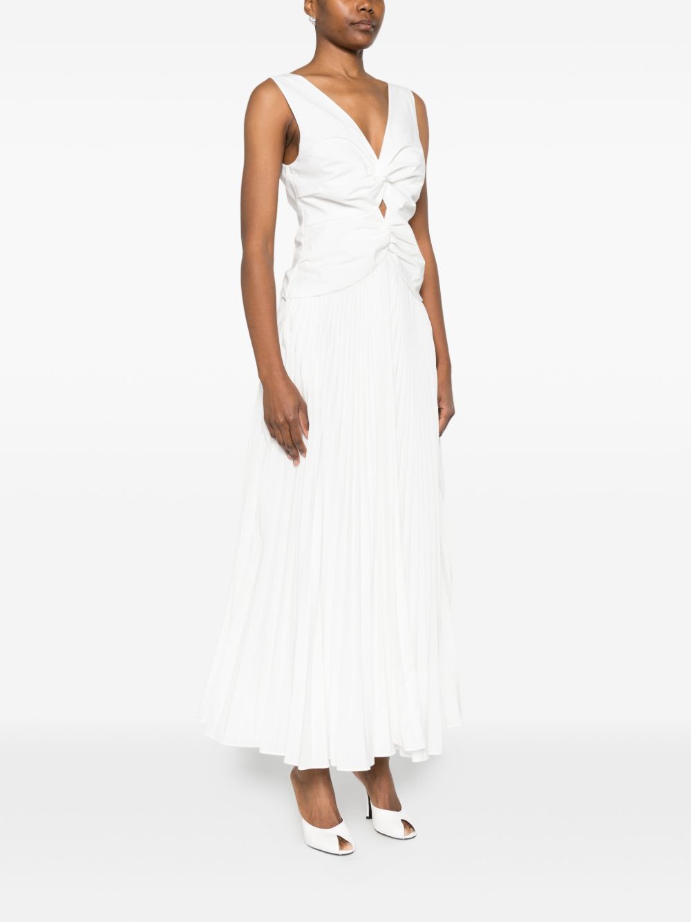 Abito midi vivianne in bianco Simkhai - donna 