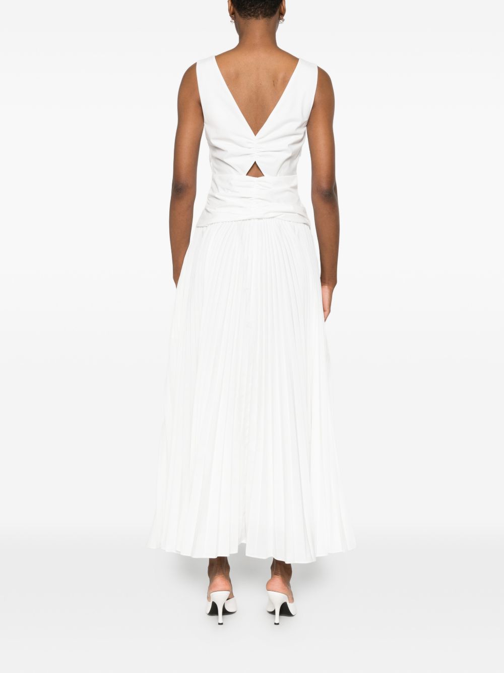 Abito midi vivianne in bianco Simkhai - donna 