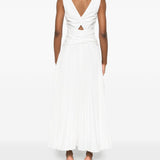 Abito midi vivianne in bianco Simkhai - donna 