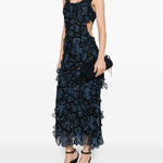 Abito midi Corinna in pizzo in blu Simkhai - donna 
