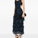 Abito midi Corinna in pizzo in blu Simkhai - donna 