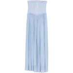 Abito lungo adalys in azzurro ROTATE BIRGER CHRISTENSEN - donna 