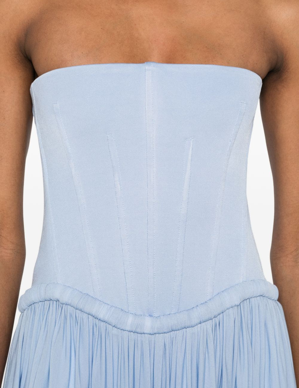 Abito lungo adalys in azzurro ROTATE BIRGER CHRISTENSEN - donna 