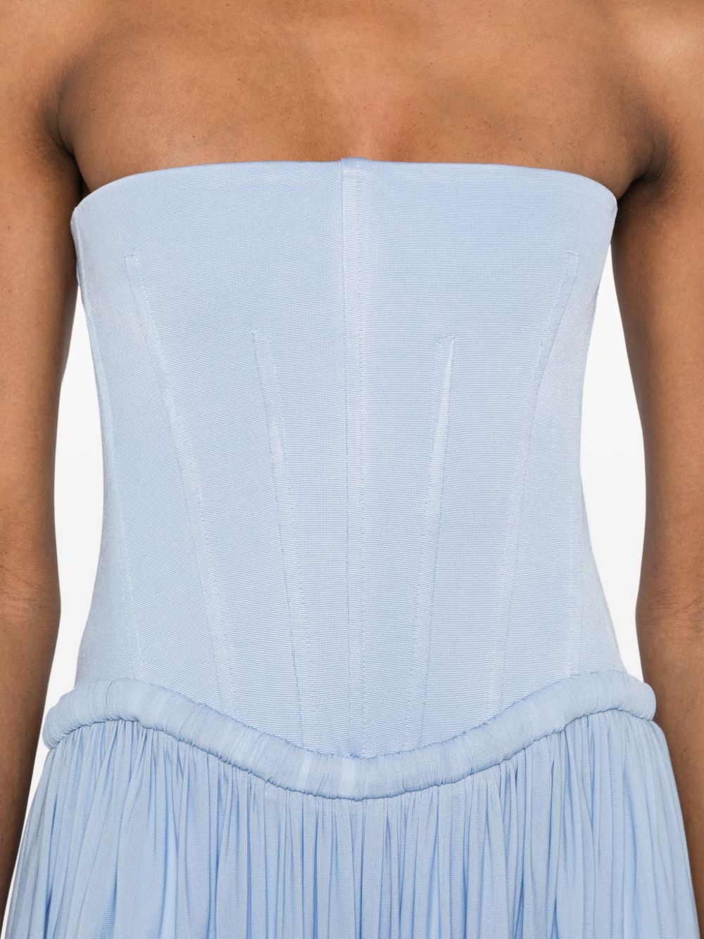 Abito lungo adalys in azzurro ROTATE BIRGER CHRISTENSEN - donna 