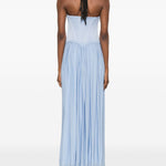 Abito lungo adalys in azzurro ROTATE BIRGER CHRISTENSEN - donna 