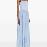 Abito lungo adalys in azzurro ROTATE BIRGER CHRISTENSEN - donna 