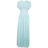 Abito lungo Nancie in blu 