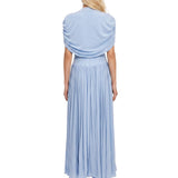 Abito lungo Nancie in blu 