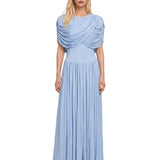 Abito lungo Nancie in blu 