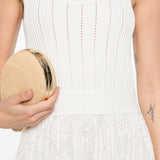 Abito mini in pizzo ellis in bianco Simkhai - donna 