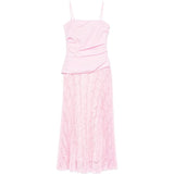 Abito midi annalise in rosa Simkhai - donna 