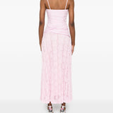 Abito midi annalise in rosa Simkhai - donna 