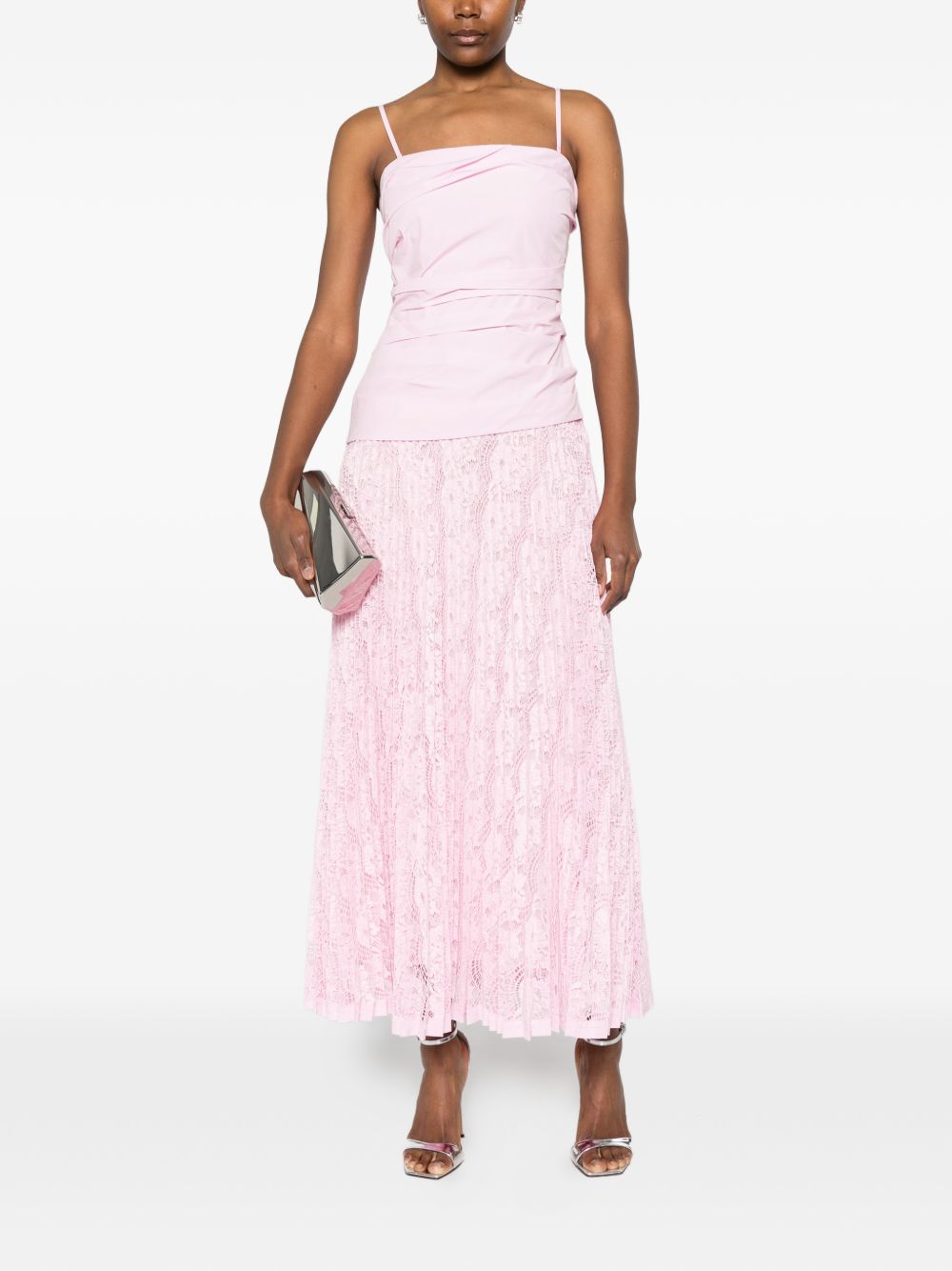 Abito midi annalise in rosa Simkhai - donna 