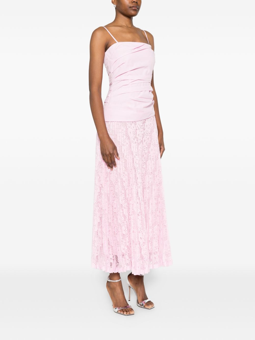 Abito midi annalise in rosa Simkhai - donna 