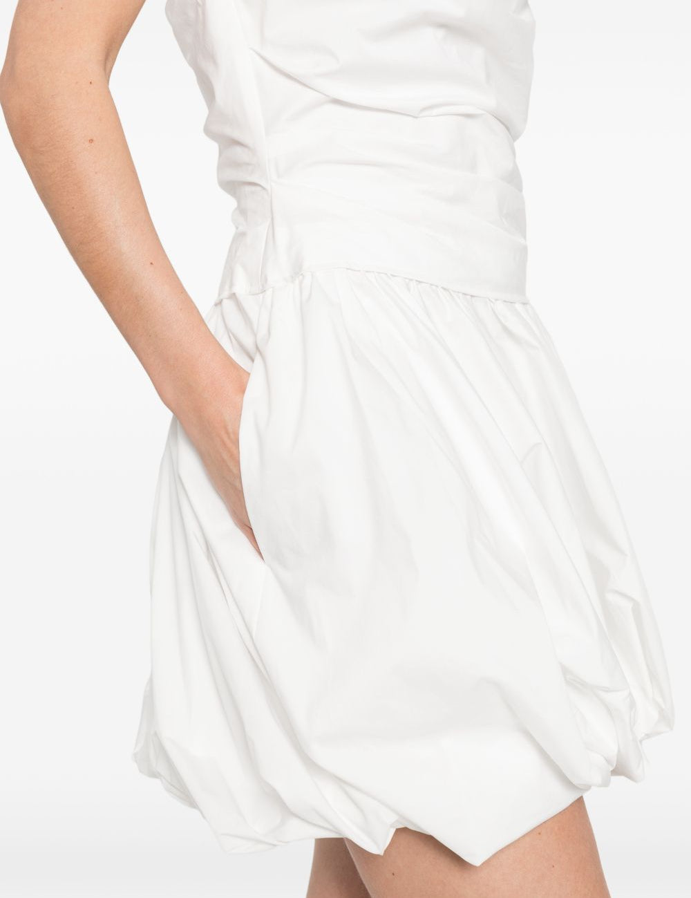 Mini abito salina bubble in cotone in bianco Simkhai - donna 