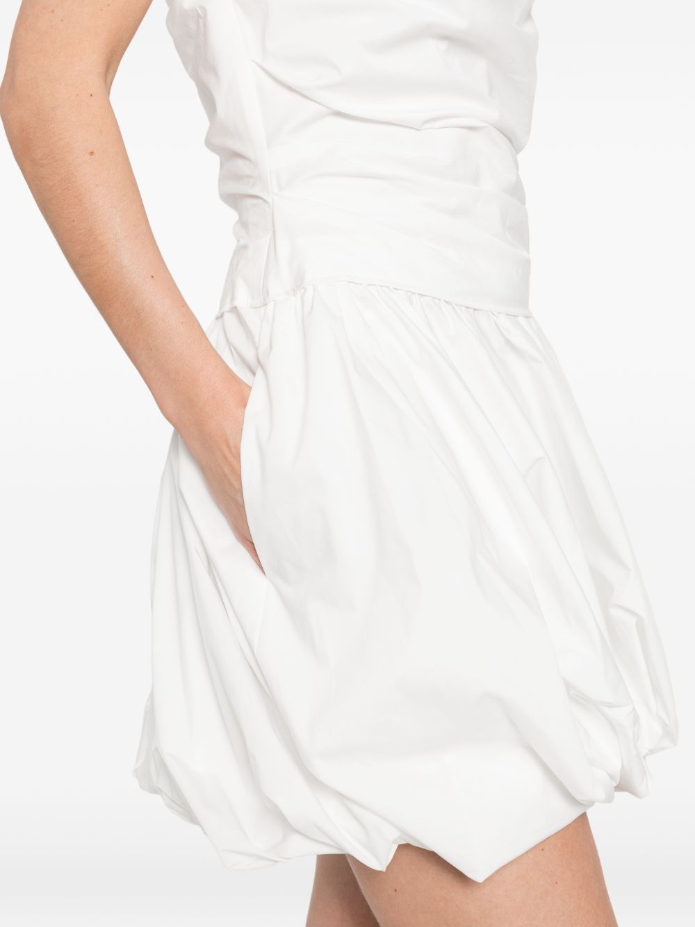 Mini abito salina bubble in cotone in bianco Simkhai - donna 
