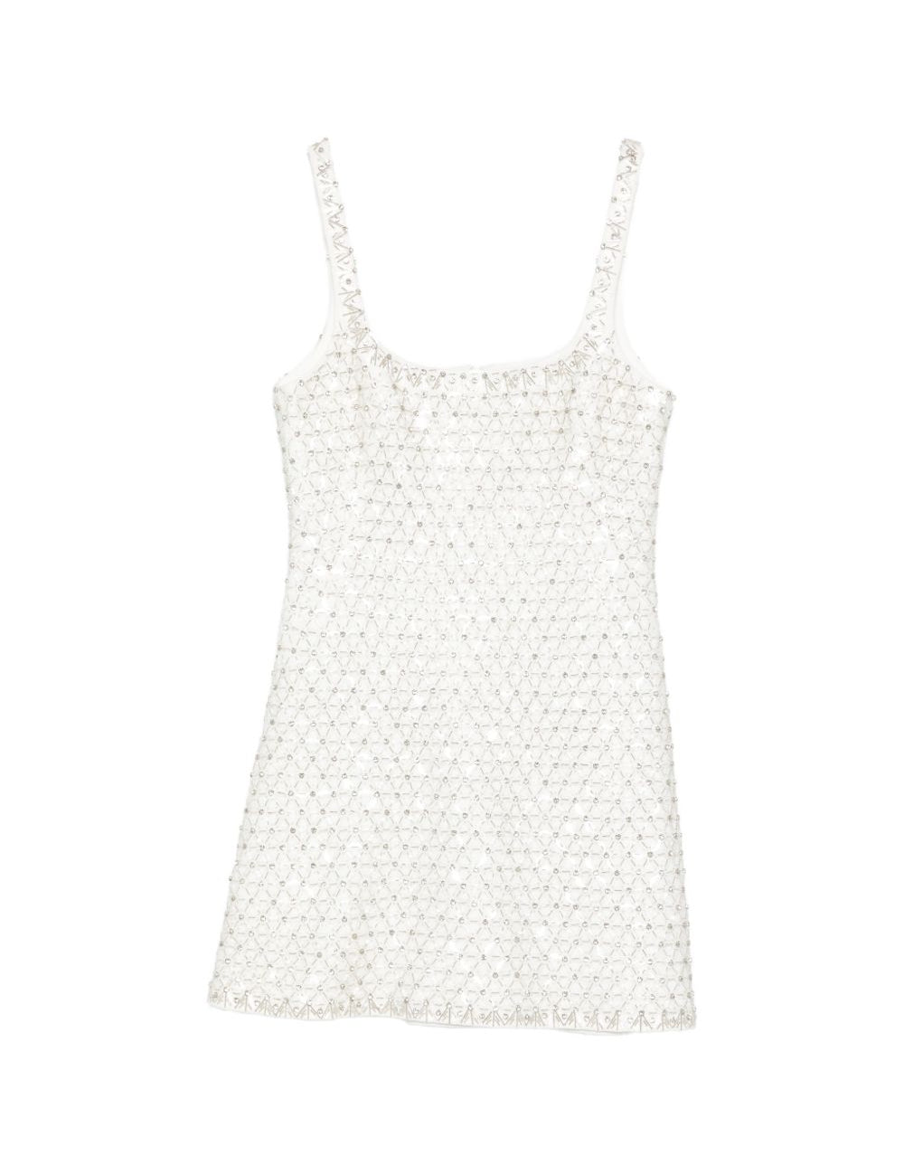 Mini abito con perline ziva in bianco Simkhai - donna 