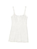 Mini abito con perline ziva in bianco Simkhai - donna