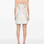 Mini abito con perline ziva in bianco Simkhai - donna 