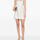 Mini abito con perline ziva in bianco Simkhai - donna 