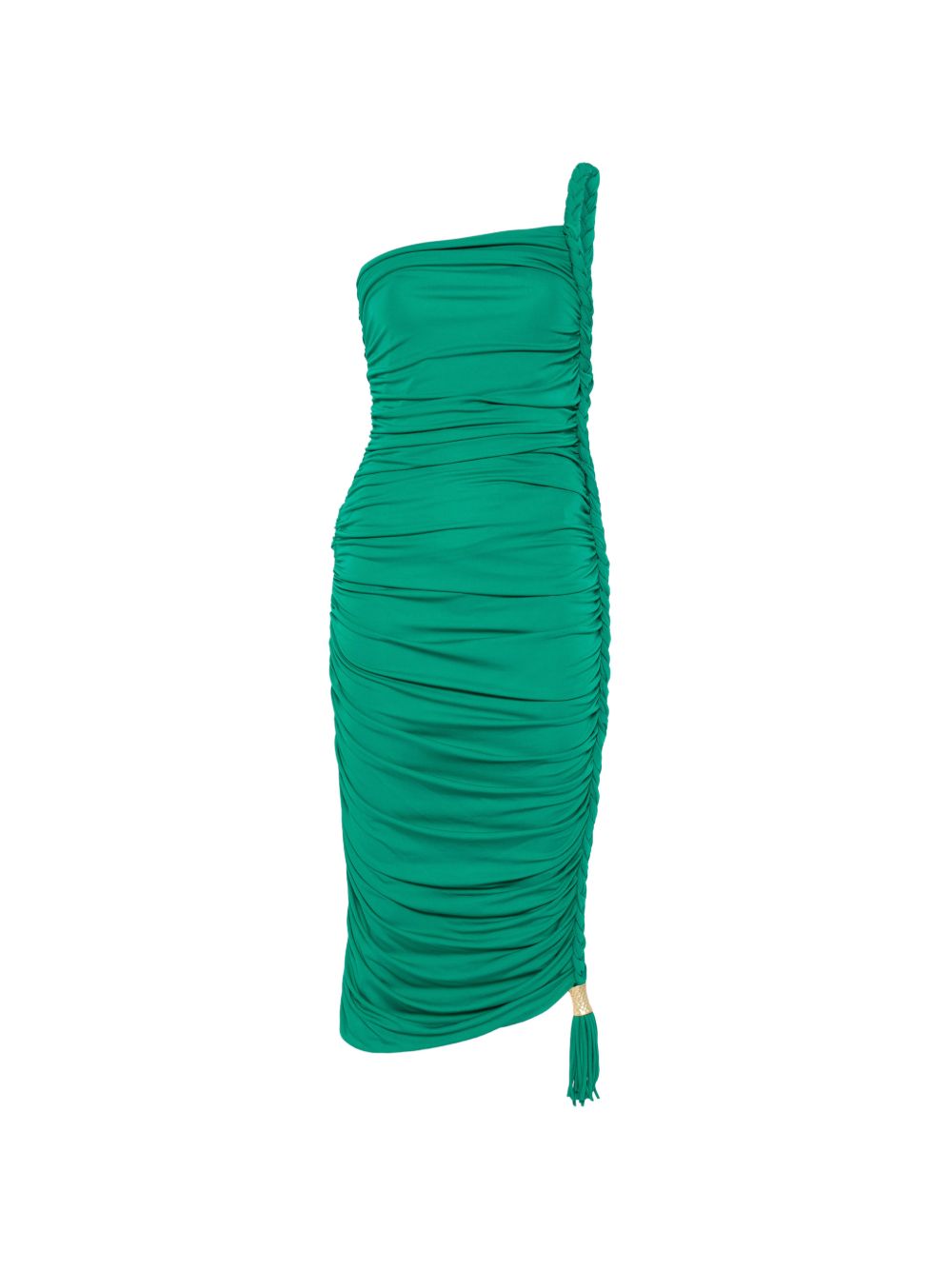 Abito midi drappeggiato Alessia in verde Simkhai - donna 
