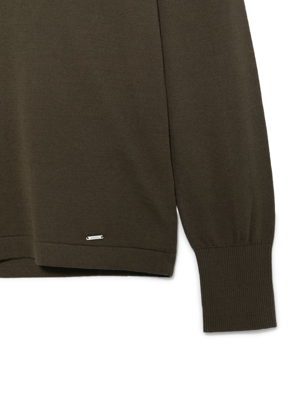 T-shirt a maniche lunghe con bottoni in verde Simkhai - uomo 