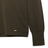 T-shirt a maniche lunghe con bottoni in verde Simkhai - uomo 