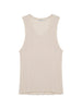 Simkhai ivory Elikai tank top - men's