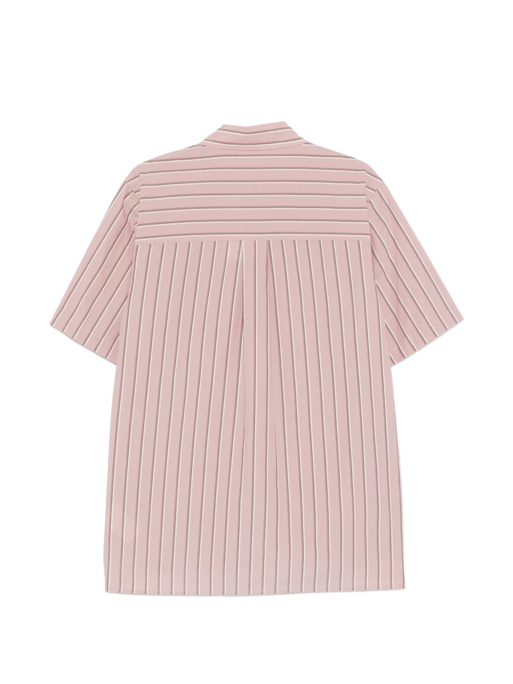 Camicia a maniche corte a righe in rosa Simkhai - uomo 