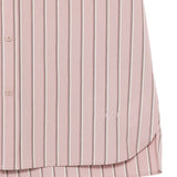 Camicia a maniche corte a righe in rosa Simkhai - uomo 