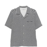 Camicia a maniche corte a righe in blu Simkhai - uomo 